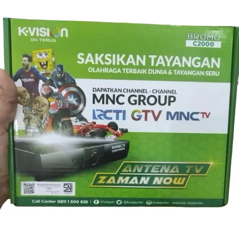 Receiver k vision bromo dan lg sat