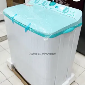 Polytron Mesin Cuci 2 Tabung PWM 9076 Kapasitas 9 Kg