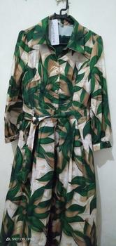 Product Review of [Ready Stock] FADFAD Gaun Rok Panjang Sedang Lengan Panjang Bermotif Cantik Gaya Modis from D**y 3