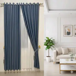 GORDEN BLACK OUT POLOS SAFRON ABSTRAK DOFF (6 GELOMBANG) FREE TALI DAN CANTOLAN