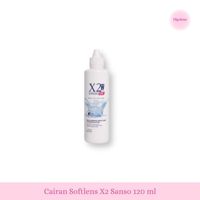 Cairan Softlens / Air Softlens X2 Sanso 60ml | 120ml |360ml 2