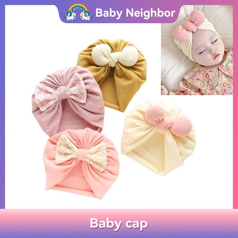 Mũ Turban Cho Em Bé Thiết Kế Tai Thỏ Dễ Thương, Có 23 Màu, Thích Hợp Cho Trẻ Sơ Sinh, Chất Liệu Mềm Mại, Thích Hợp Cho Bé Trai Và Bé Gái, Mũ Len, Khăn Trùm Đầu nón  cho  bé  gái  sơ  sinh đi du lịch xám đậm mũ & mũ lưỡi trai em bé