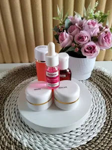 Lonskin 15gr 5in1 PAKET HEMAT + SERUM LONSKIN Cream Siang Malam Toner Sabun Pelembab Kosmetik Wajah Pencerah Perawatan Mencerahkan Kulit Cerah Merata