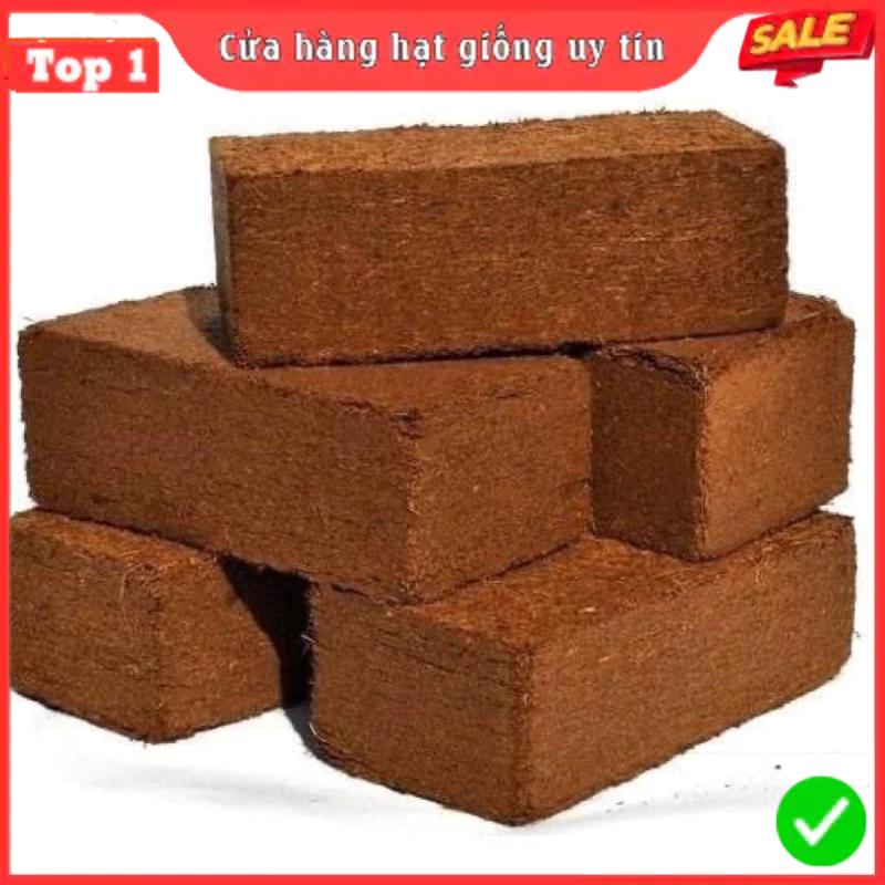 Combo 5 Viên Nén Xơ Dừa + Tặng 5 Quà Viên Đất Nén Xơ Dừa Tiện Ích Sạch Sẽ Giữ Ẩm Cho Đất Bổ Sung Vi Sinh Hữu Cơ Cho Cây