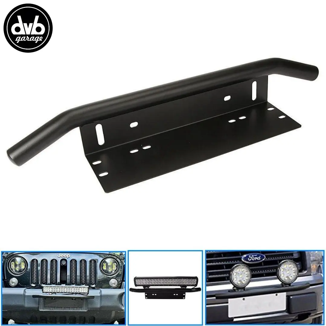 DUDUKAN BREKET LAMPU TEMBAK FOG LAMP PLAT NOMOR BRACKET TANDUK MOBIL