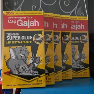LEM TIKUS CAP GAJAH 60 gr x 5 pcs