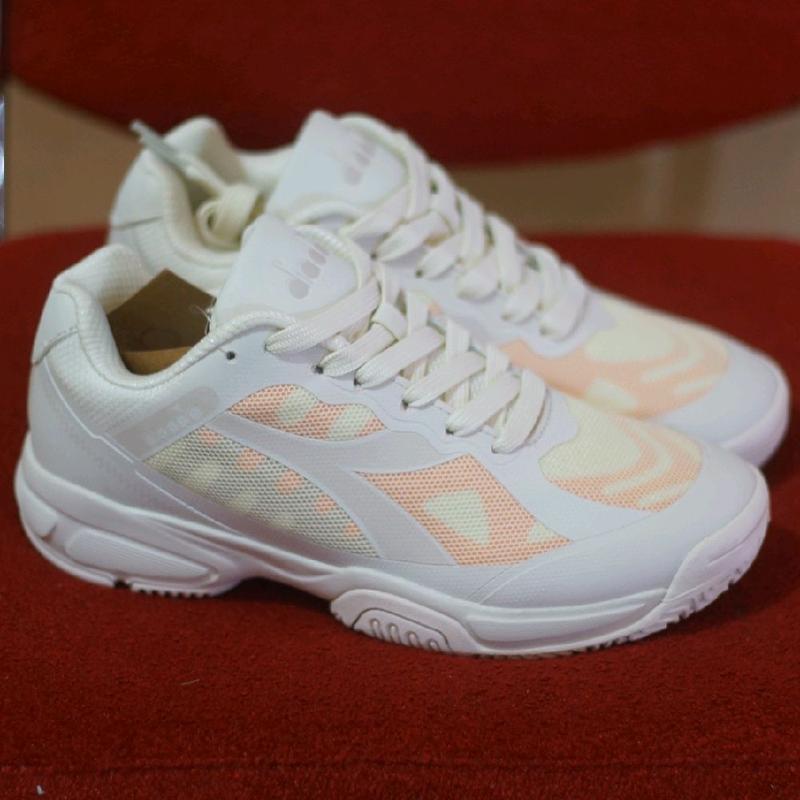 SEPATU RUNNING DIADORA WANITA Tennis Hoshie Beige 38 (23,5cm)