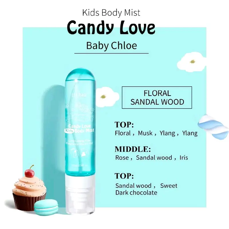 Louisse Choice Long Lasting Fine Fragrance Mist 100 ml Parfume Anak Kids Tahan Lama wewangian 3