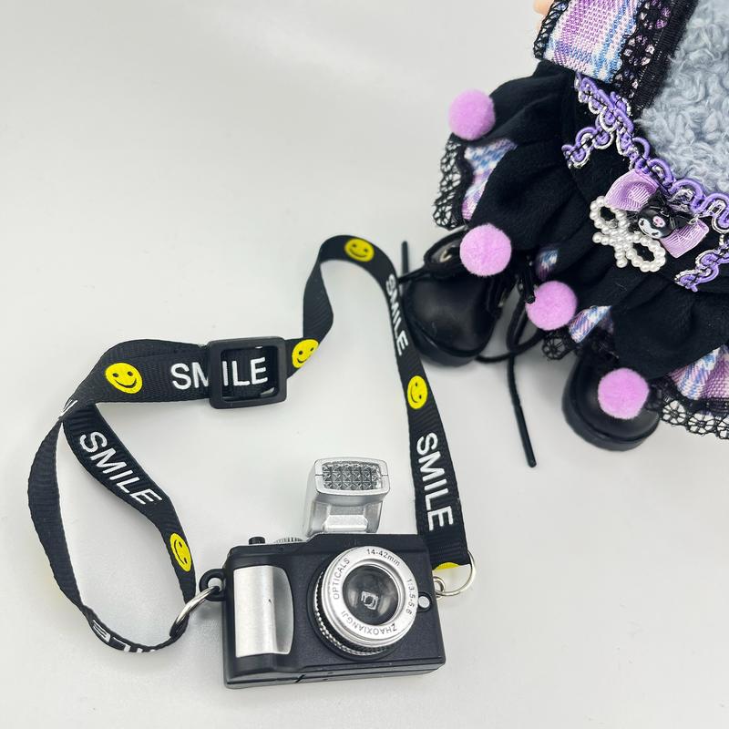 Product Introduction of 17cm Rab cloth blind box, clothes change, replacement plush doll, camera, glasses, shoes, water bottle 10
