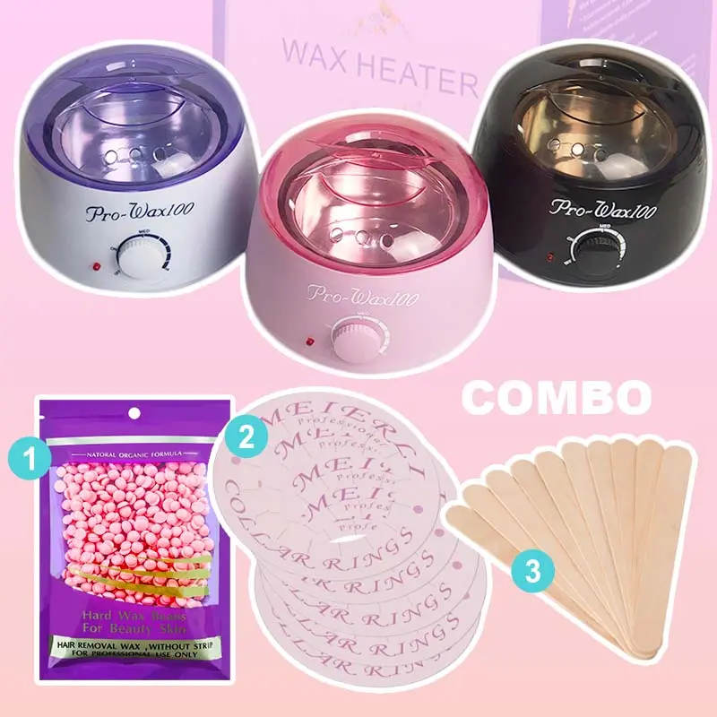 Wax Heater Warmer prowax machine SPA Hair removal  wax beans removing hair