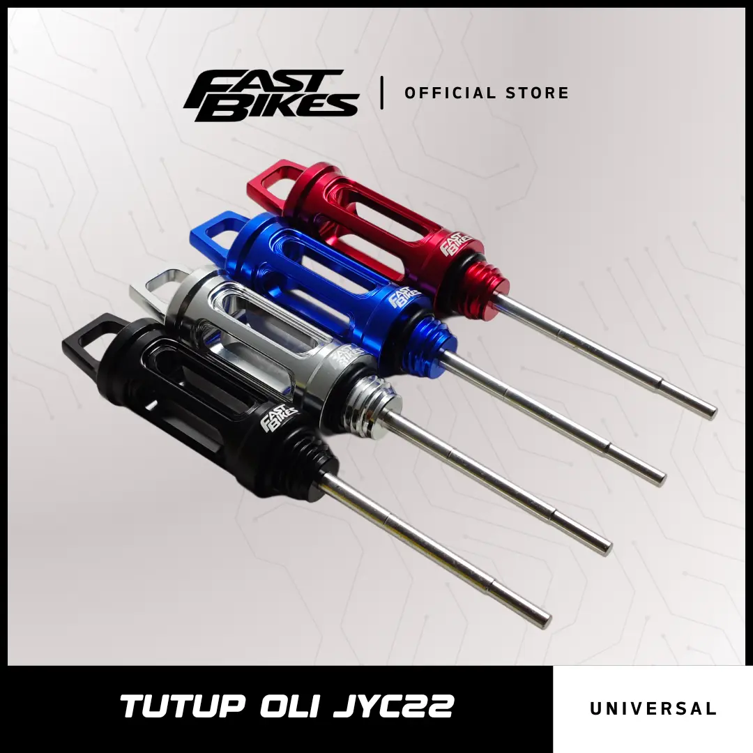 Fastbikes Tutup Oli Jarum Model JYC22 Aksesoris Motor Universal Motorcycle