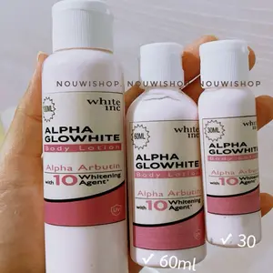 Alpha Glowhite Body Lotion Kemasan Tester | Share | melembabkan mencerahkan