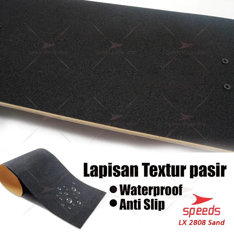 Papan Skateboard  Sand Dewasa Remaja Olahraga Skate Board Roda Outdoor Lapisan Pasir Papan Fullset 0028-2808 3