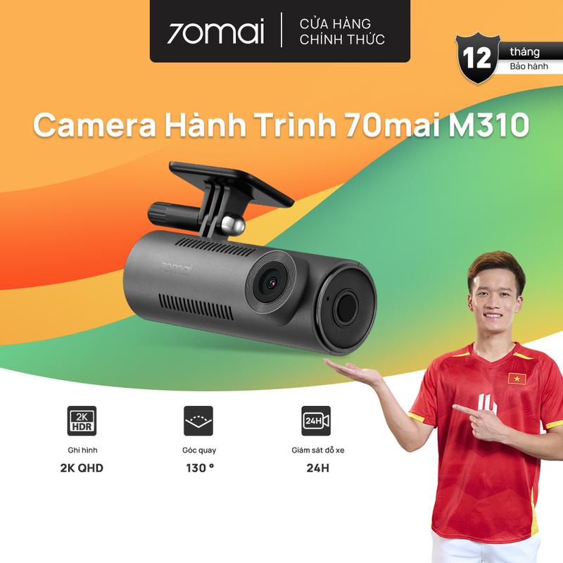 Camera hành trình 70mai M310 ghi hình 2K QHD sắc nét giám sát đỗ xe 24H an toàn điều khiển bằng giọng nói