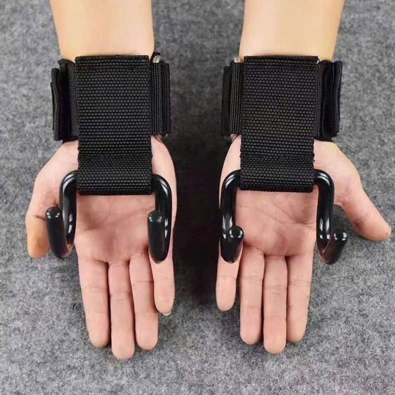 Sét 2 Chiếc Quấn Cổ Tay Có Móc Hỗ Trợ Tập Tạ, Xà Đơn