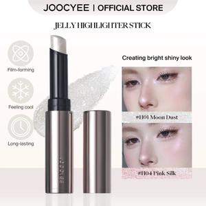 [New Overseas Exclusive Shades] (Local Delivery) JOOCYEE JELLY HIGHLIGHTER STICK 2G - 5s Film Formation Lasting and Smudge-proof Moisture Shimmer Gel Radiant