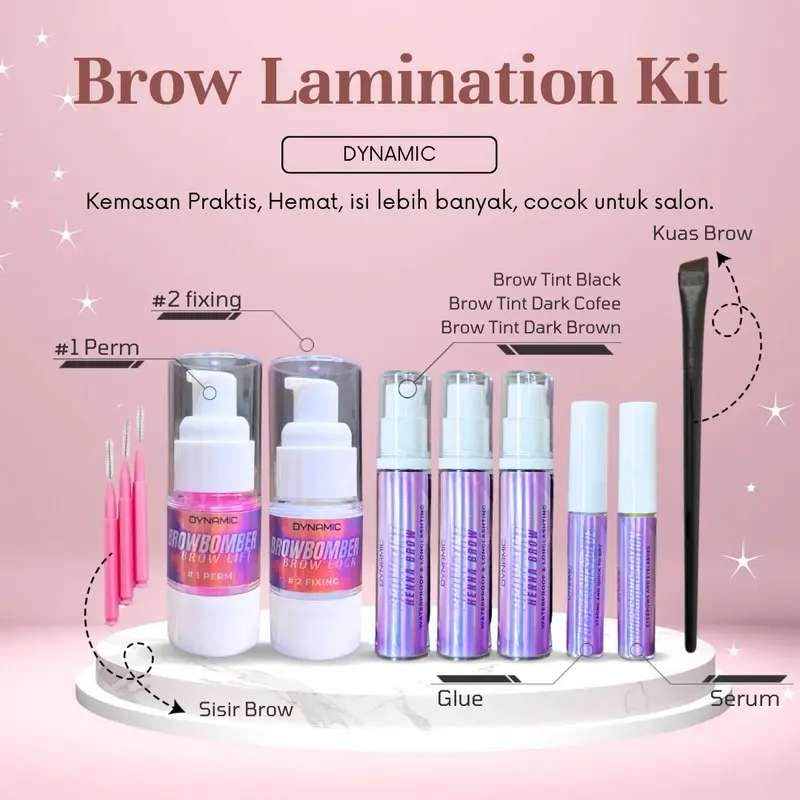 Browbomber brow lamination Dynamic lashlift brow bomber alis IINLEI iconsign pelentik bulu mata 0