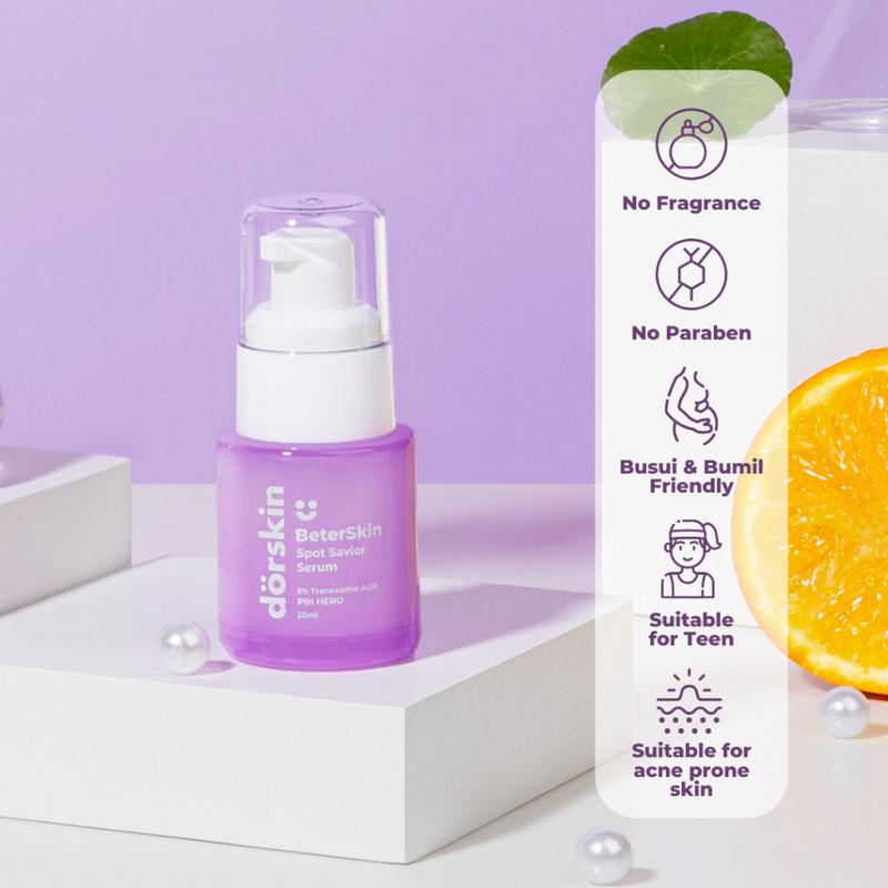 DORSKIN - BeterSKin Spot Savior Serum / Serum Dark Spot Bekas Jerawat PIE PIH 2