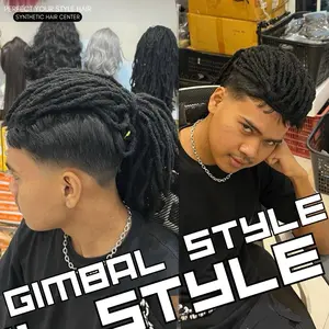 Hair Toupe Gimbal Style Premium Fiber Synthetic untuk Tampilan Rambut yang Stylish dan Tahan Lama