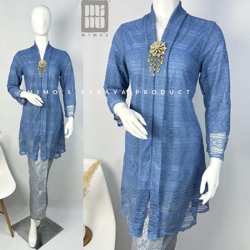Kebaya kartini/ kartini brokat/ kebaya tunik/kebaya modern/ kebaya favorite/kebaya simple/Kain Lilit/kebaya lamaran/kebaya kerah/songket lilit/kebaya mewah/motif brokat/kebaya atsan/kebaya pesta 2
