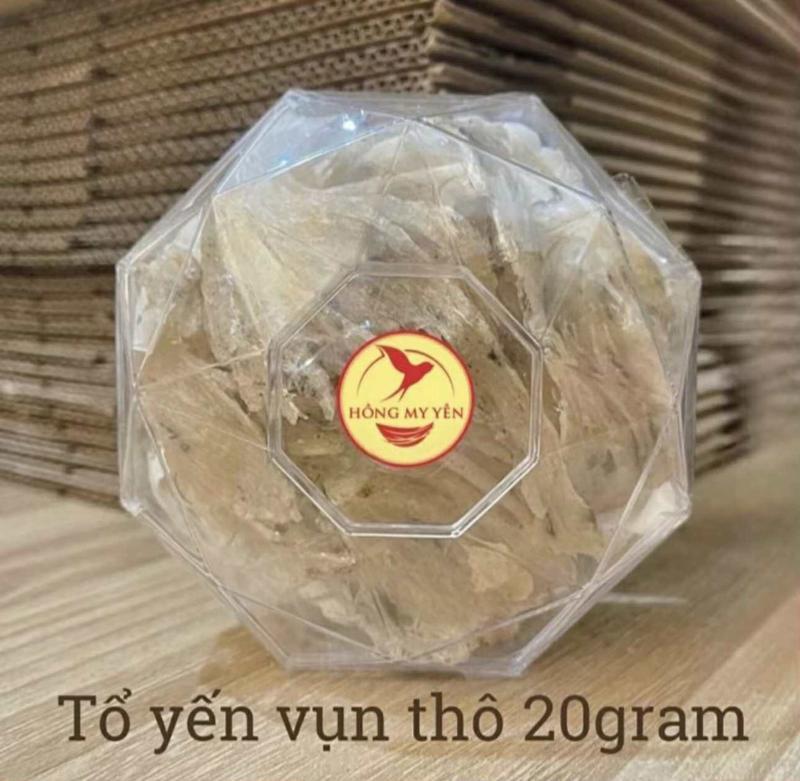 TỔ YẾN VỤN THÔ 20GRAM - NGON NỞ NHIỀU Hồng My Yến  - Tặng Kèm Táo Đỏ, Đường, Hạt Chia, Nhíp Chè Food  #yensao[FREESHIP]