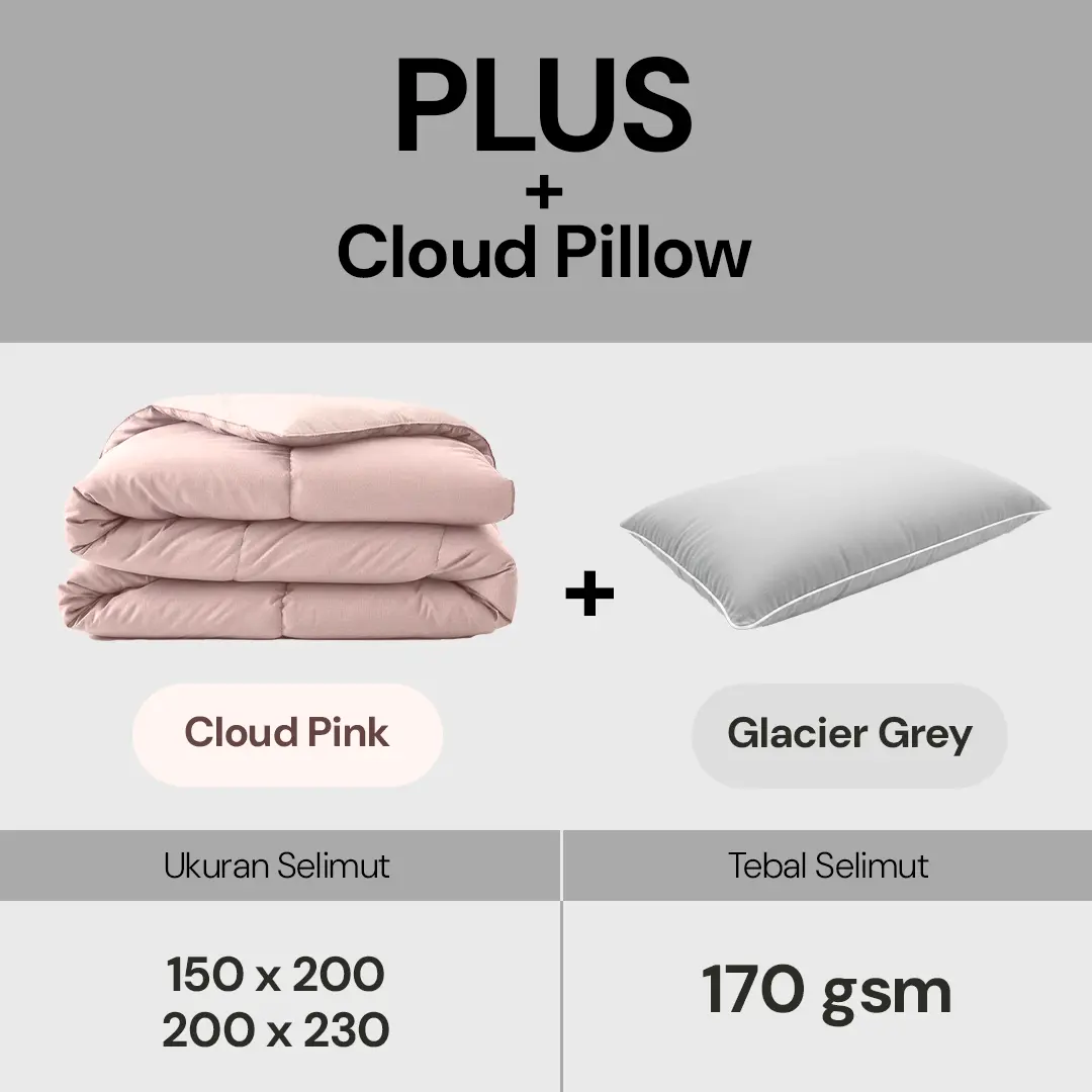 Cloud Pink x Cloud Pillow