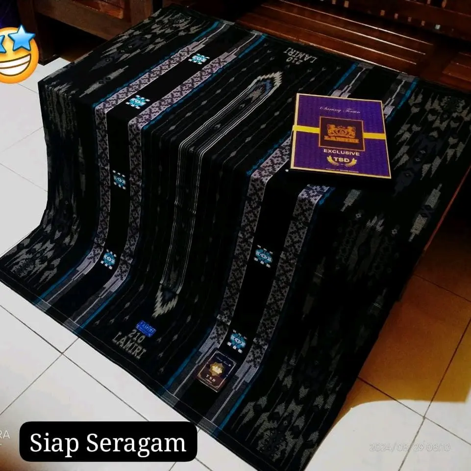Sarung Lamiri TSI dan TSD original//Songket Katun Rayon siap Seragam