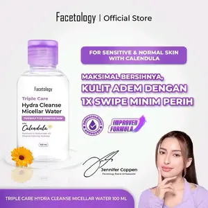 FACETOLOGY TRIPLE CARE HYDRA CLEANSE/ACNE CALM MICELLAR WATER 100ml/300ml