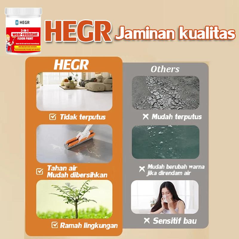 Estetik!!3 IN 1 Cat Lantai Epoxy Self Flow 1kg Tahan gesek dan Anti noda Digunakan untuk Indoor Outdoor Rumah Pabrik Lantai dll Cat aspal lantai keramikoutdoor