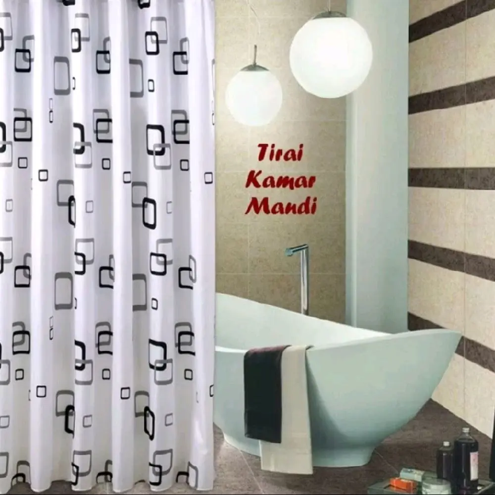 tirai gorden kamar mandi curtain shower