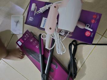 Product Review of Philips Beauty Set - Hair Dryer + Straightener (Pengering & Catokan) Sisir Catokan from v**n 0