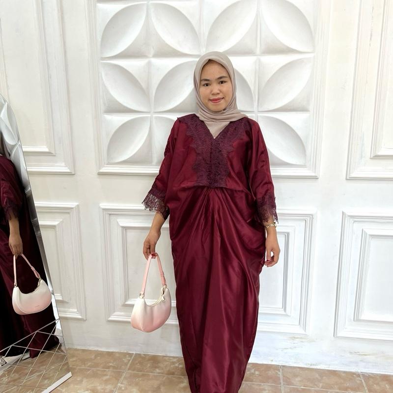 Kalila Kaftan Raya Series Kaftan Satin Lebaran Termurahh - Wanita Casual 7