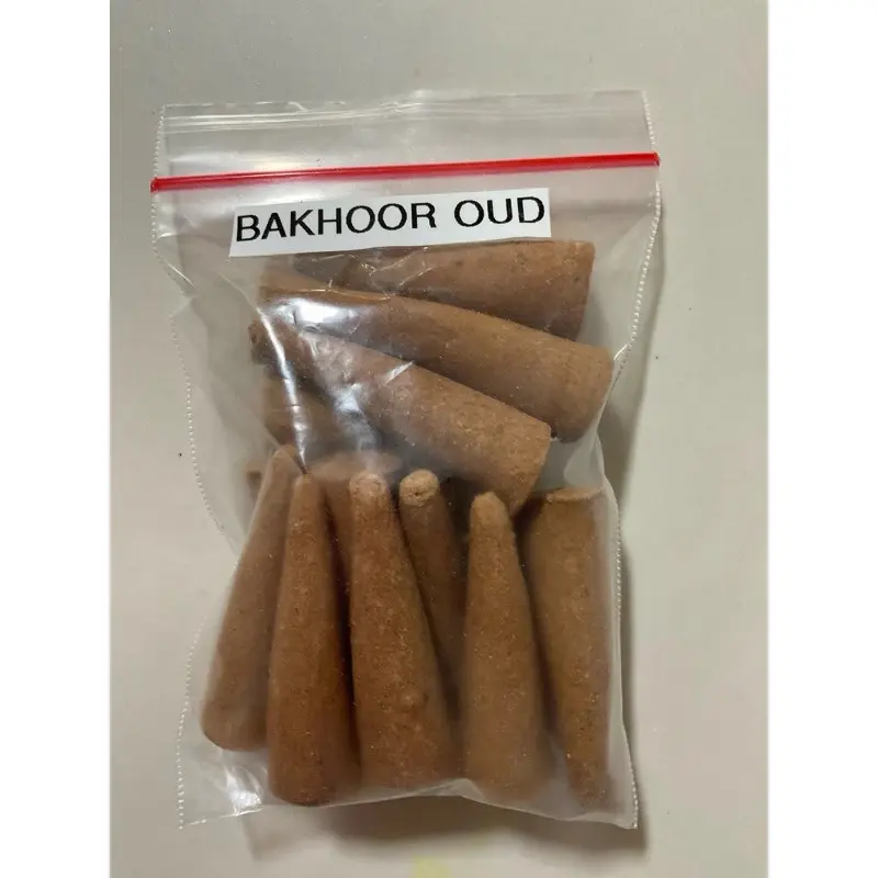 BAKHOOR OUD INCENSE CONES ( SWEET,MUSKY GAHARU)