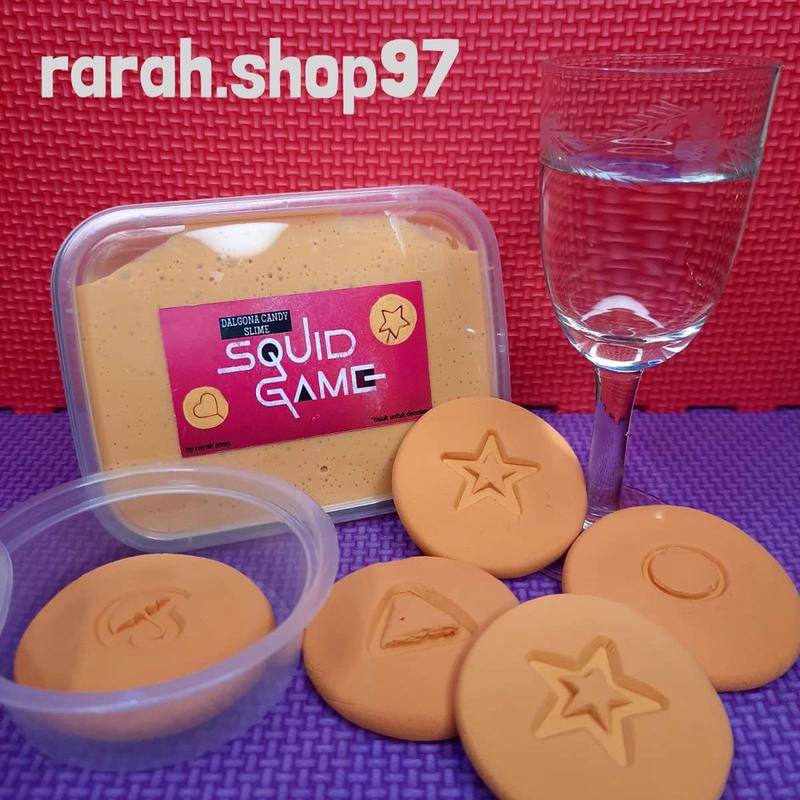 dalgona candy slime toys 0