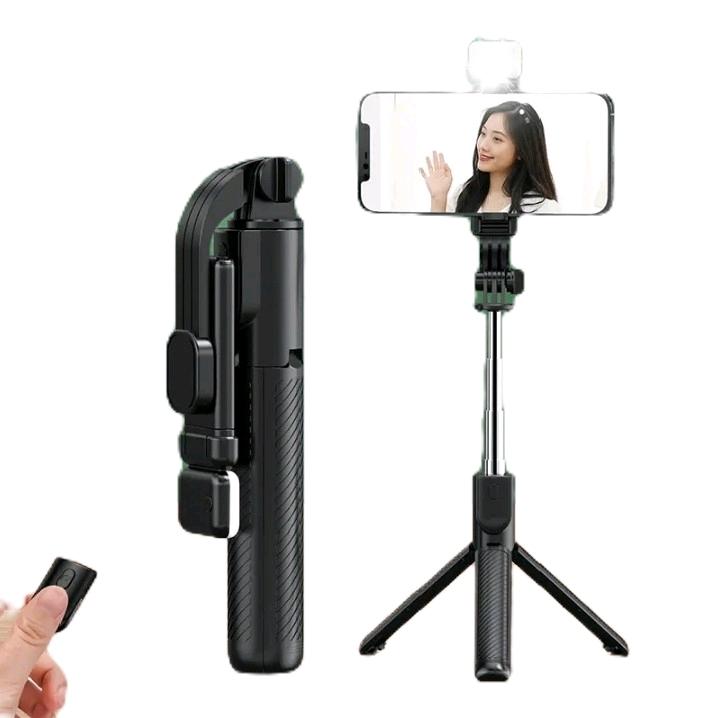 Tongsis Tripod Bluetooth LED untuk Pengambilan Gambar dan Video 0