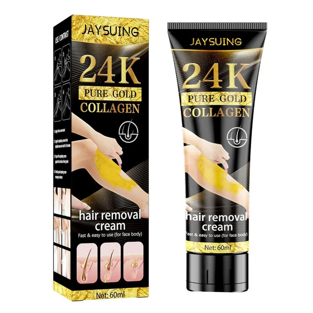 Kem Tẩy Lông, Dành Cho Nam Và Nữ, Tẩy Lông Vùng Kín, Kem Tẩy Lông Hoàn Hảo, Với Collagen 24k, Thích Hợp Cho Cẳng Tay, Ngực, Lưng, Chân, Cánh Tay Và Khu Vực Riêng Tư
