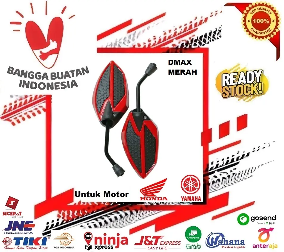 Kaca spion motor Variasi D'Max Honda Dan Yamaha Accessories Motorcycle