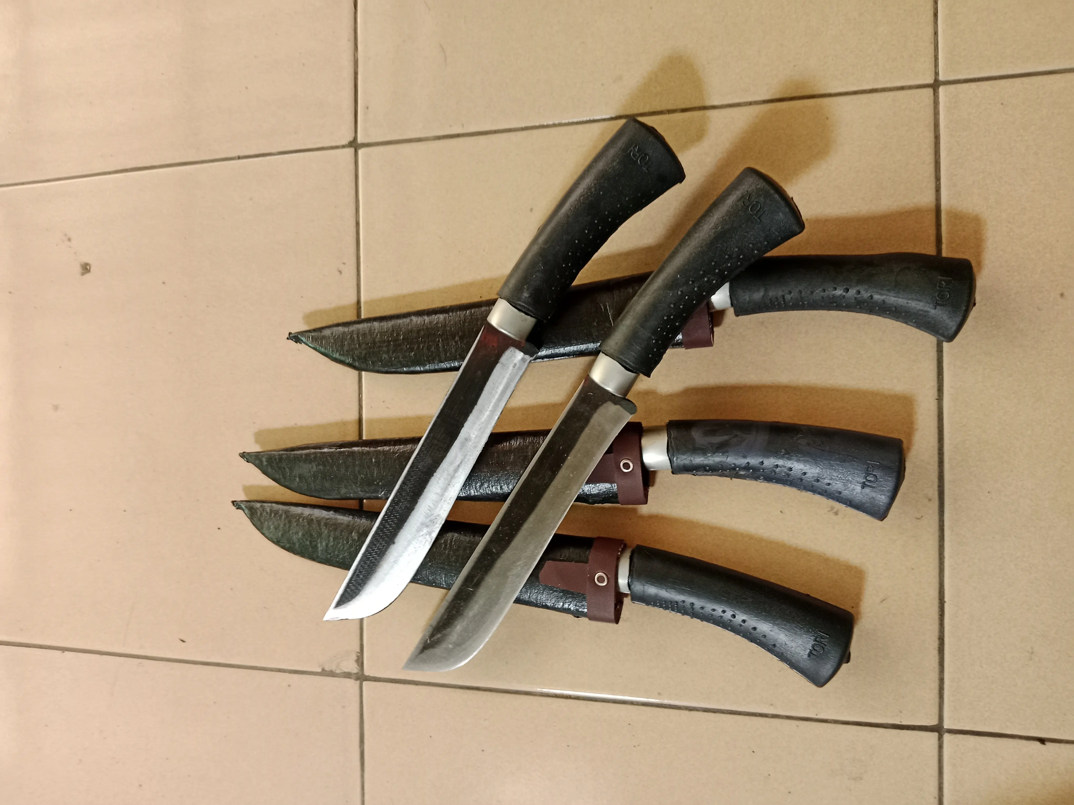 Pisau Daging HSS Ukuran 30 cm Baja Anti Karat - Pisau Dapur Profesional Kitchenware