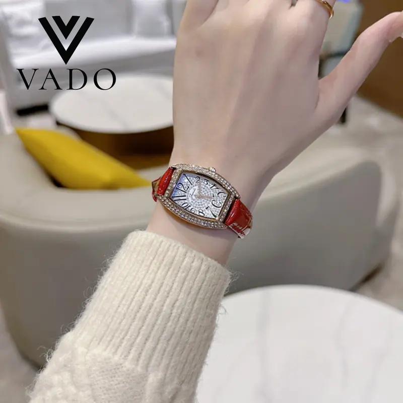 [LIVE] Đồng hồ nữ sang chảnh mặt thoi, đính đá sang trọng, phong cách quý phái, hỗ trợ kháng nước - DH1 JRANDE 1