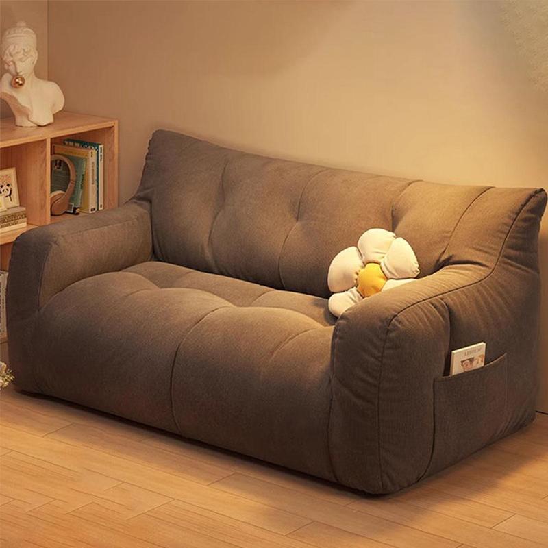 Ghế sofa lười biếng vỏ ghế sofa lười sofa tatami decor sofa sofa phòng khách gỗ sofa đơn mini  sofa mini 1m2 sofa lười phòng kháchsofa nhỏ gọn Có đệm Ghế tình yêu squarepuzzlescouch