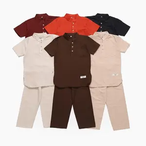 Jejukids-Stelan Koko Kurta Anak 1-10 Tahun Linen Rami Katun Dengan Pilihan Warna Variatif Dan Bahan Nyaman Terbaru !!!