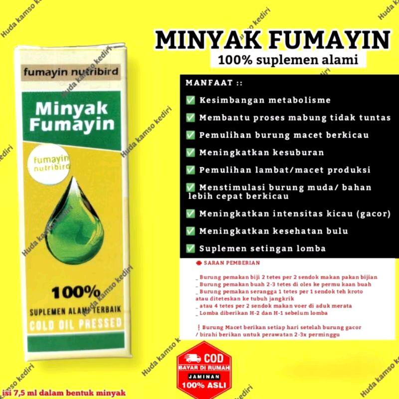 MINYAK FMYN + MINYAK FUMAYIN + PROTEIN NABATI UNTUK BURUNG + Shop