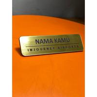 Gambar INJOURNEY AIRPORTS NameTag dari Simfasa Adv Kota Depok 2 Tokopedia