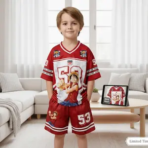 Set Jersey Anak Oversize 3-10 Tahun Fashion Stelan anak Keren Fullprinting Karakter Bahan Premium Sport Dryfit Milano Nyaman Seharian Outdoor