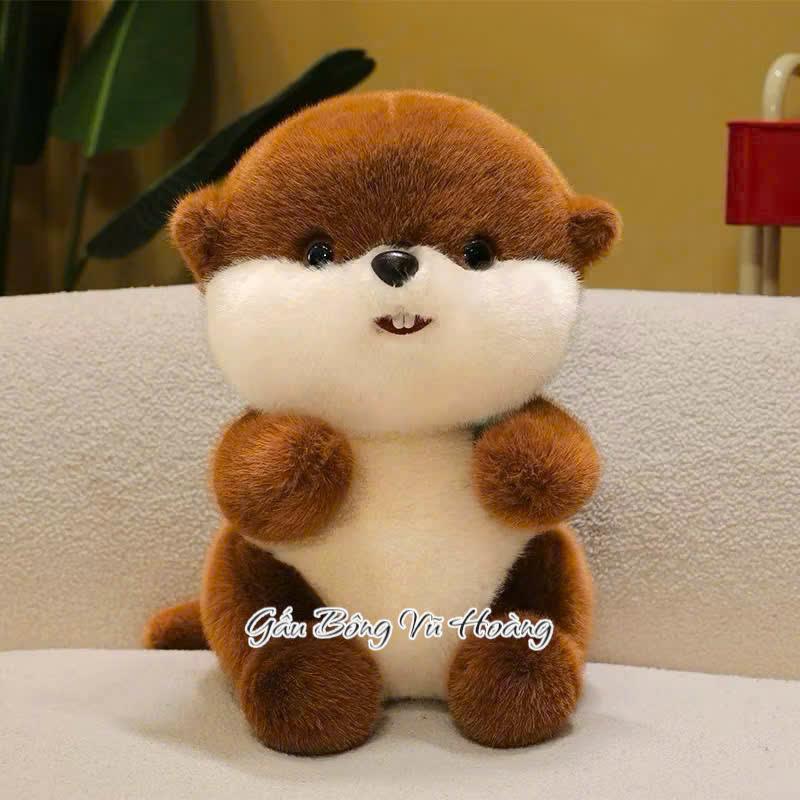  SIZE 20-25cm GẤU BÔNG HÌNH CON VẬT NGỘ NGHĨNH   Cáo,voi,thỏ,ếch,heo,cừu ếch  