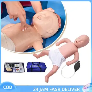 1 Set Baby CPR Manikin AED Trainer Set Prestan Standard Infant Manekin Untuk Pelatihan Medis