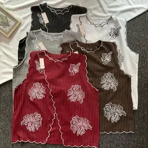 Vest bordir by cetar fashion hits- Vest Bordir/ Vest Cewe / Vest / Rompi Bordir  Nyaman