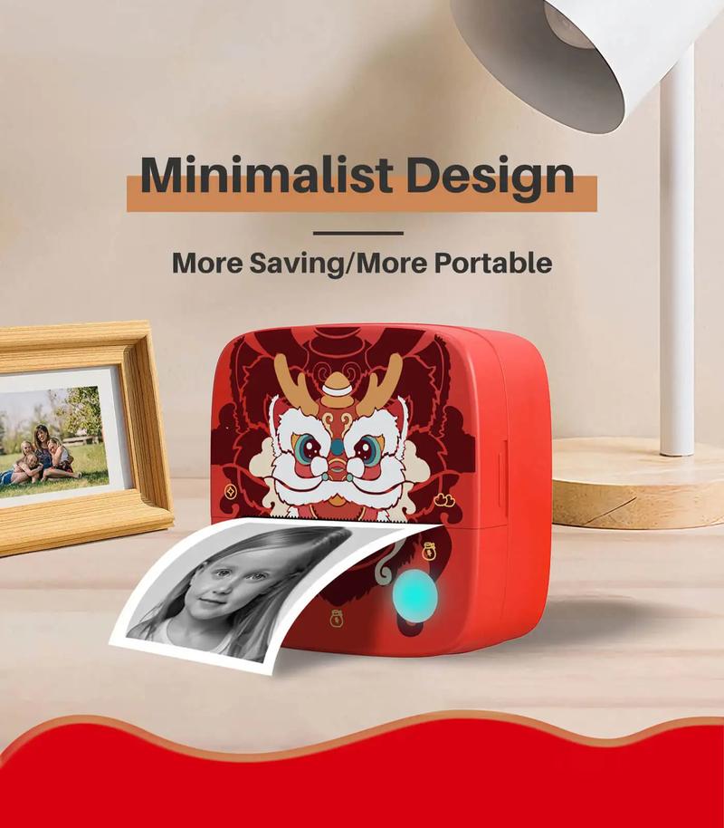 Product Introduction of Máy In Ảnh Không Dây Mini Cầm Tay In Nhiệt Không Mực, Độ Phân Giải 200dpi, Thích Hợp Cho Ghi Chú, Ảnh Và Nhật Ký, Tương Thích Với Android Và IOS, Có Thể Sạc Lại USB 13