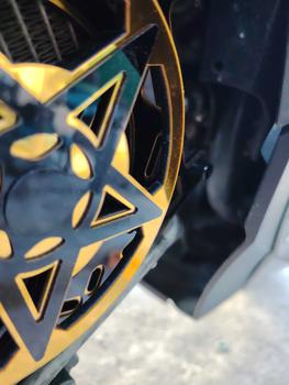 Product Review of NSA COVER RADIATOR SPINNER STAR BLACK SERIES VARIO PCX NMAX AEROX ADV LEXI STYLO from j**o 1