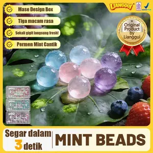 [HALAL] LIANGGUI FOOD MINT BEADS, sudah tersertifikasi BPOM. Tersedia 3 varian rasa: STRAWBERRY, BLUEBERRY, GRAPE.Ada desain labirin di dalamnya, meledak dalam satu gigitan, langsung menyegarkan.Cocok untuk acara kumpul-kumpul dan menyegarkan napas.